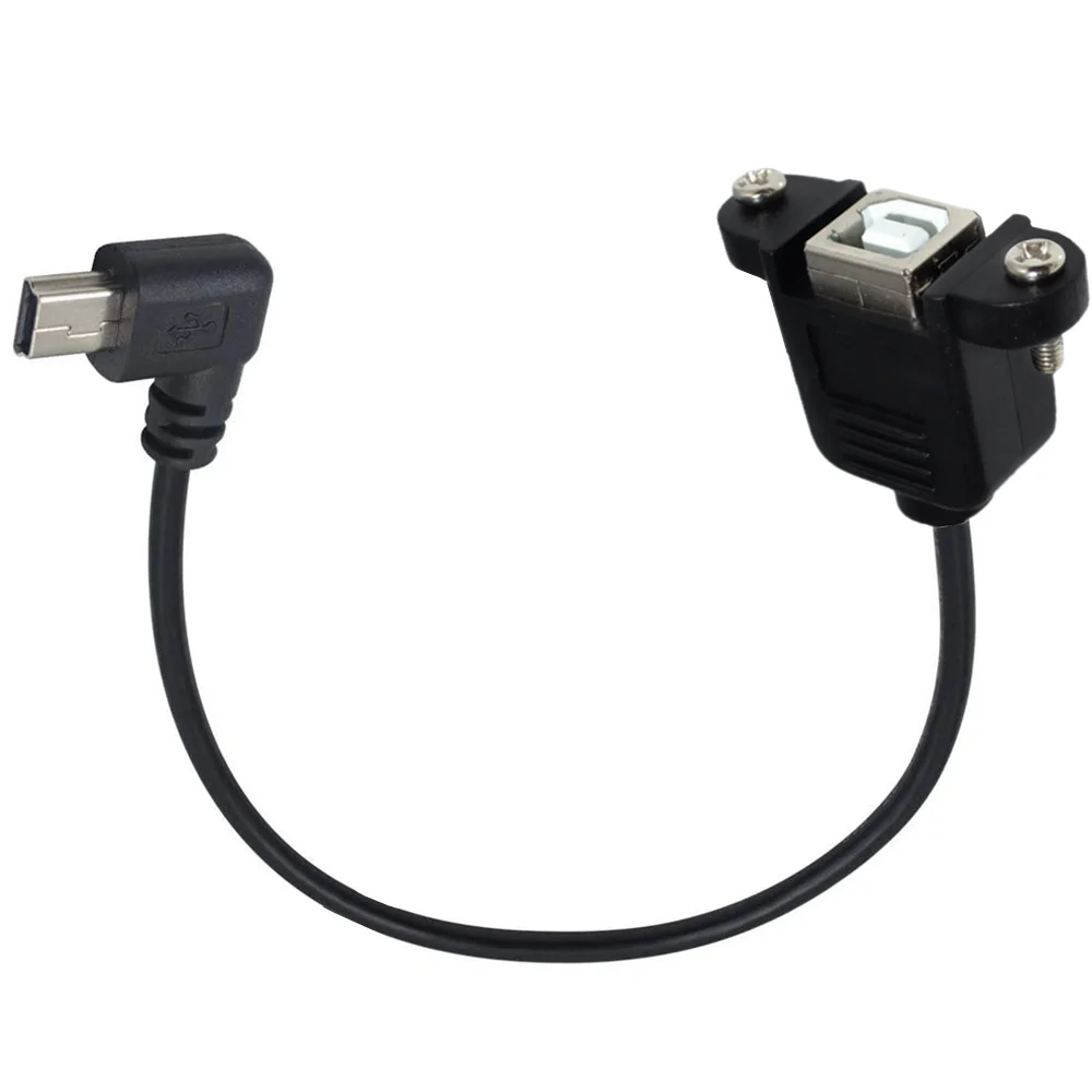50 см Mini USB 5pin штекер-USB Тип B 2 0 Женский стандартный кабель для передачи данных и