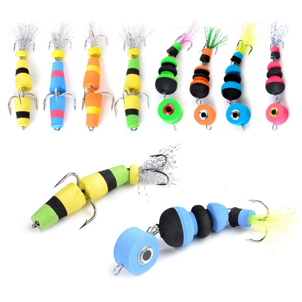 Fishing Lure Soft Lure Foam Bait Swimbait Floating Jig Bait Pike Artificial Bait Wobbler Bass Pike Fishing Foam Bait Tackles
Fishing Lure Soft Lure Foam Bait Swimbait Floating Jig Bait Pike Artificial Bait Wobbler Bass Pike Fishing Foam Bait Tackles