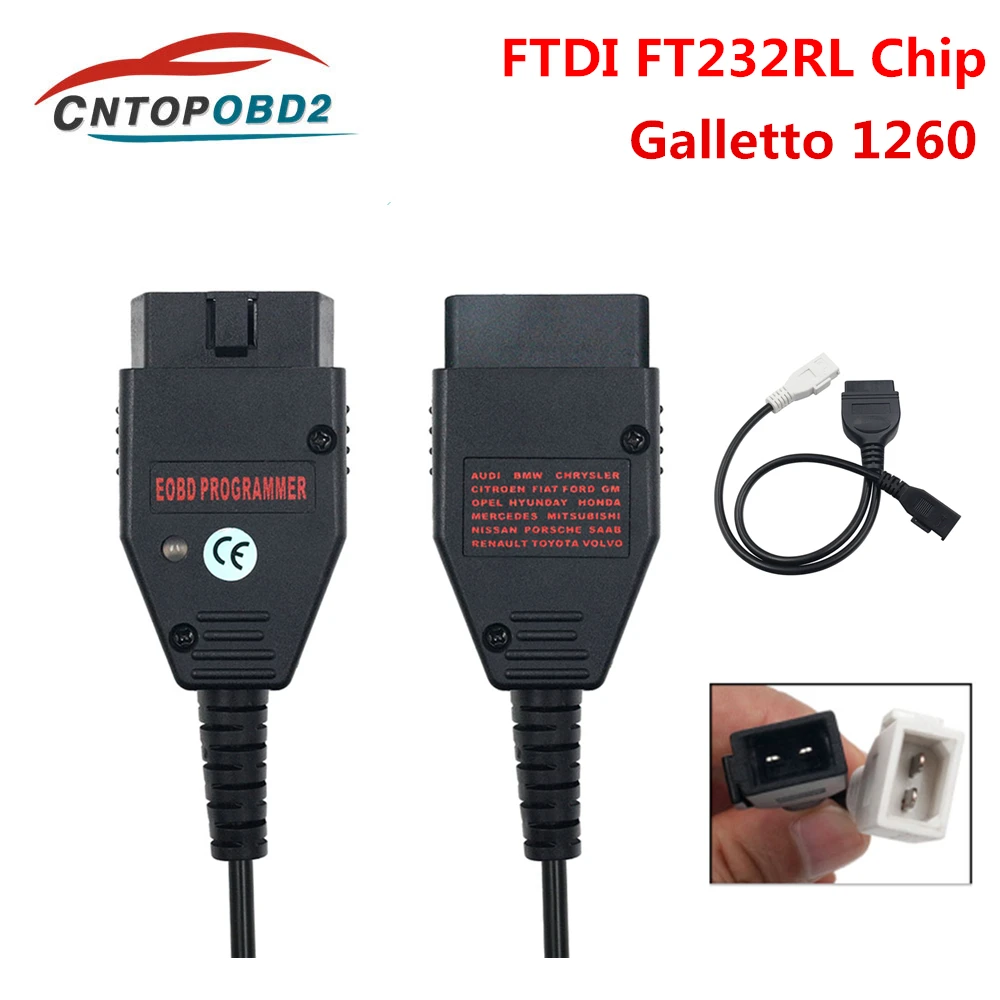 Инструмент для диагностики автомобиля Galletto 1260 FTDI ECU устройство двигателя разных