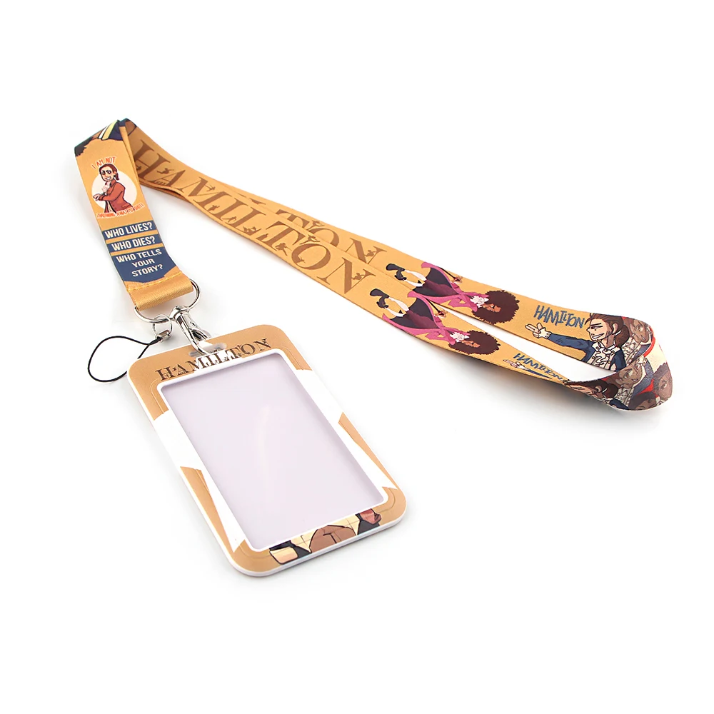 DL1030 Fashion Hamilton Lanyard for Key Neck Strap For Card Badge Gym Lanyard Key Necklace DIY Hang Rope Necklace
DL1030 Fashion Hamilton Lanyard for Key Neck Strap For Card Badge Gym Lanyard Key Necklace DIY Hang Rope Necklace