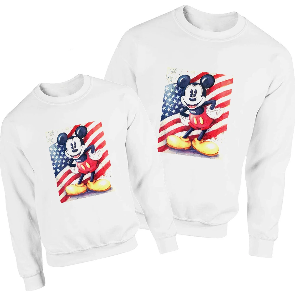 Mickey Print Sweatshirt Disney Mom And Daughter Casual Family Look Cool Pullover Hipster Leisucre Basic Loose Exquisite Hoodies
Mickey Print Sweatshirt Disney Mom And Daughter Casual Family Look Cool Pullover Hipster Leisucre Basic Loose Exquisite Hoodies