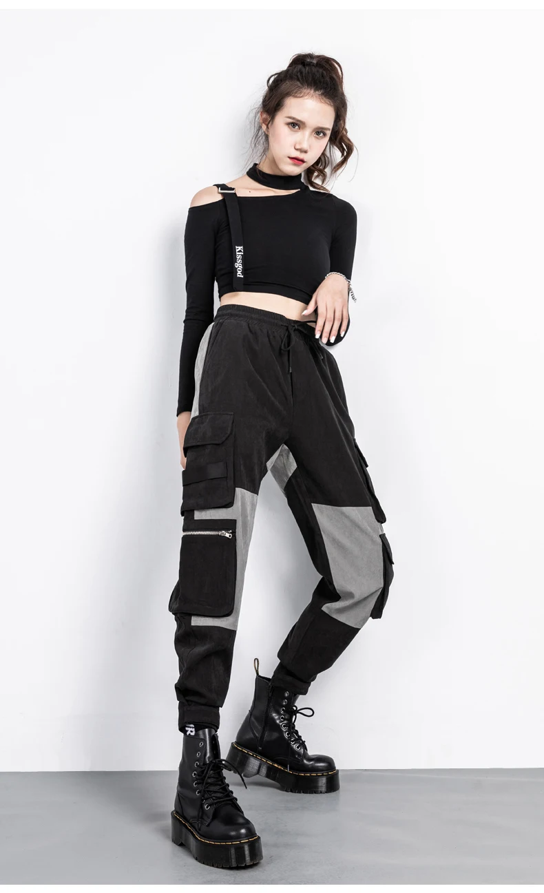 Fall Winter Jogger Women Plus Size Pants High Waist Baggy Patchwork Streetwear Pantaloni Donna Pantalon clothes Femme BE50KZ
Fall Winter Jogger Women Plus Size Pants High Waist Baggy Patchwork Streetwear Pantaloni Donna Pantalon clothes Femme BE50KZ
