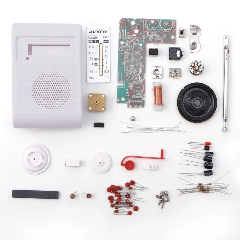 CF210SP AM/FM Stereo Radio Kit DIY Electronic Assemble Set For Learner | Электроника