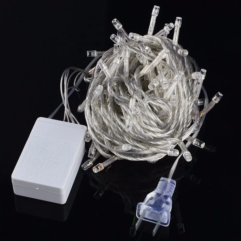 20M 200LED Fairy Light String Christmas Garlands Lights Valentine's Day Wedding Party Decorative AC110V Holiday Lights US Plug
20M 200LED Fairy Light String Christmas Garlands Lights Valentine's Day Wedding Party Decorative AC110V Holiday Lights US Plug