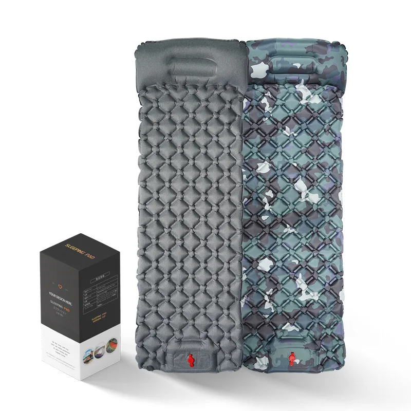 Outdoor camping inflatable sleeping pad TPU ultralight Built-in Inflator Pump pressing air moisture-proof pad hammock Cushion
Outdoor camping inflatable sleeping pad TPU ultralight Built-in Inflator Pump pressing air moisture-proof pad hammock Cushion