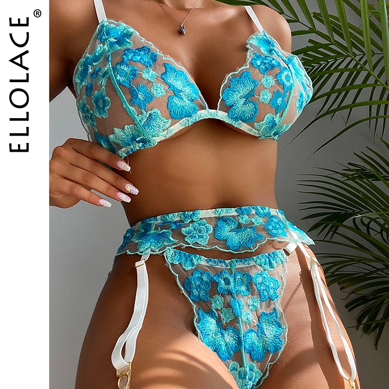 Ellolace Beautiful Lingerie Floral Underwear Erotic Short Skin Care Kits Wireless Fancy Bra Garters and Thongs Sexy Breves Sets
Ellolace Beautiful Lingerie Floral Underwear Erotic Short Skin Care Kits Wireless Fancy Bra Garters and Thongs Sexy Breves Sets