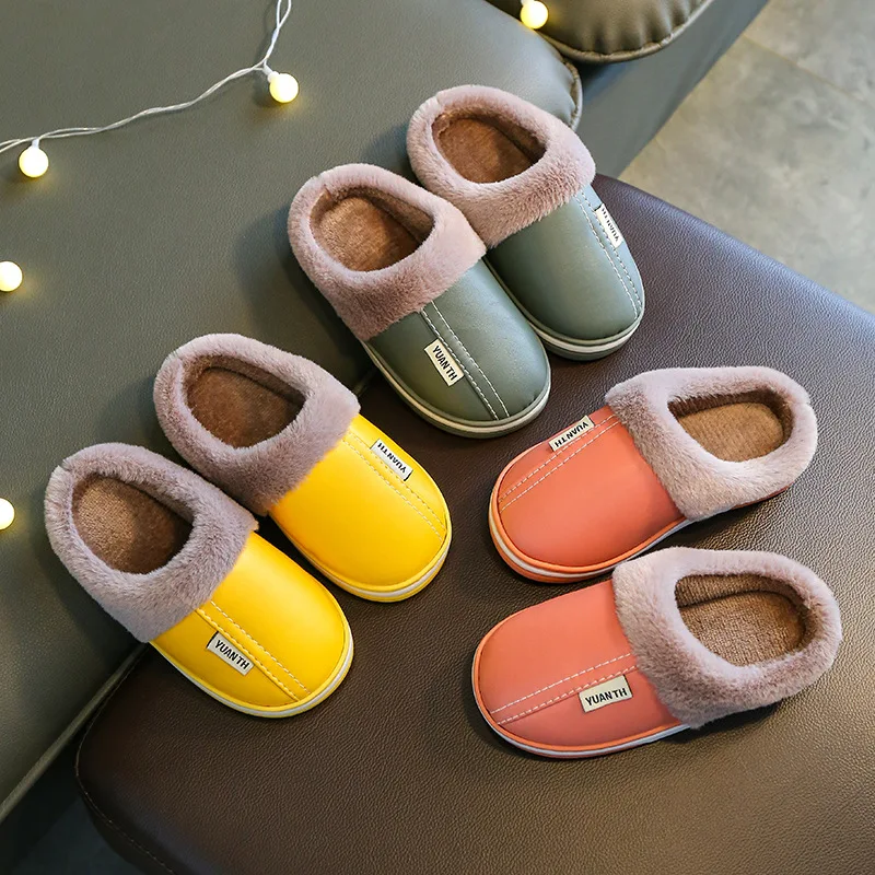 Winter Slippers Boy Girl Warm Flat Shoes Children Non-slip Home Indoor Fashion Kids Slides Flip Flops Comfortable House Slippers
Winter Slippers Boy Girl Warm Flat Shoes Children Non-slip Home Indoor Fashion Kids Slides Flip Flops Comfortable House Slippers