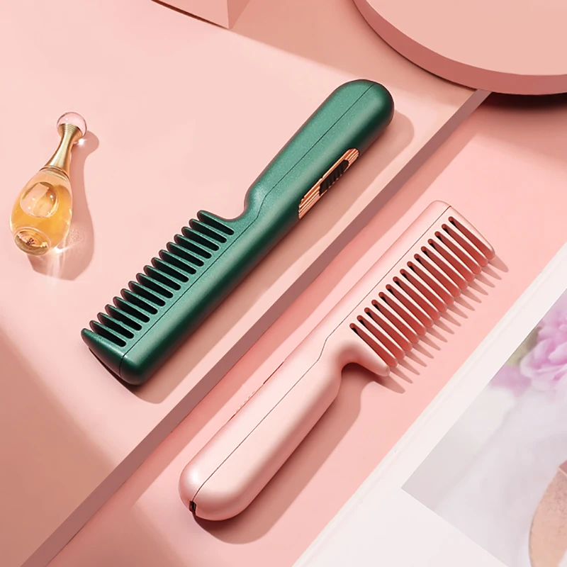 2 In 1 Straightener Electric Hair Comb Curler Fast Heating Hair Beard Straightening Brush Portable Mini Comb For Women Men
2 In 1 Straightener Electric Hair Comb Curler Fast Heating Hair Beard Straightening Brush Portable Mini Comb For Women Men