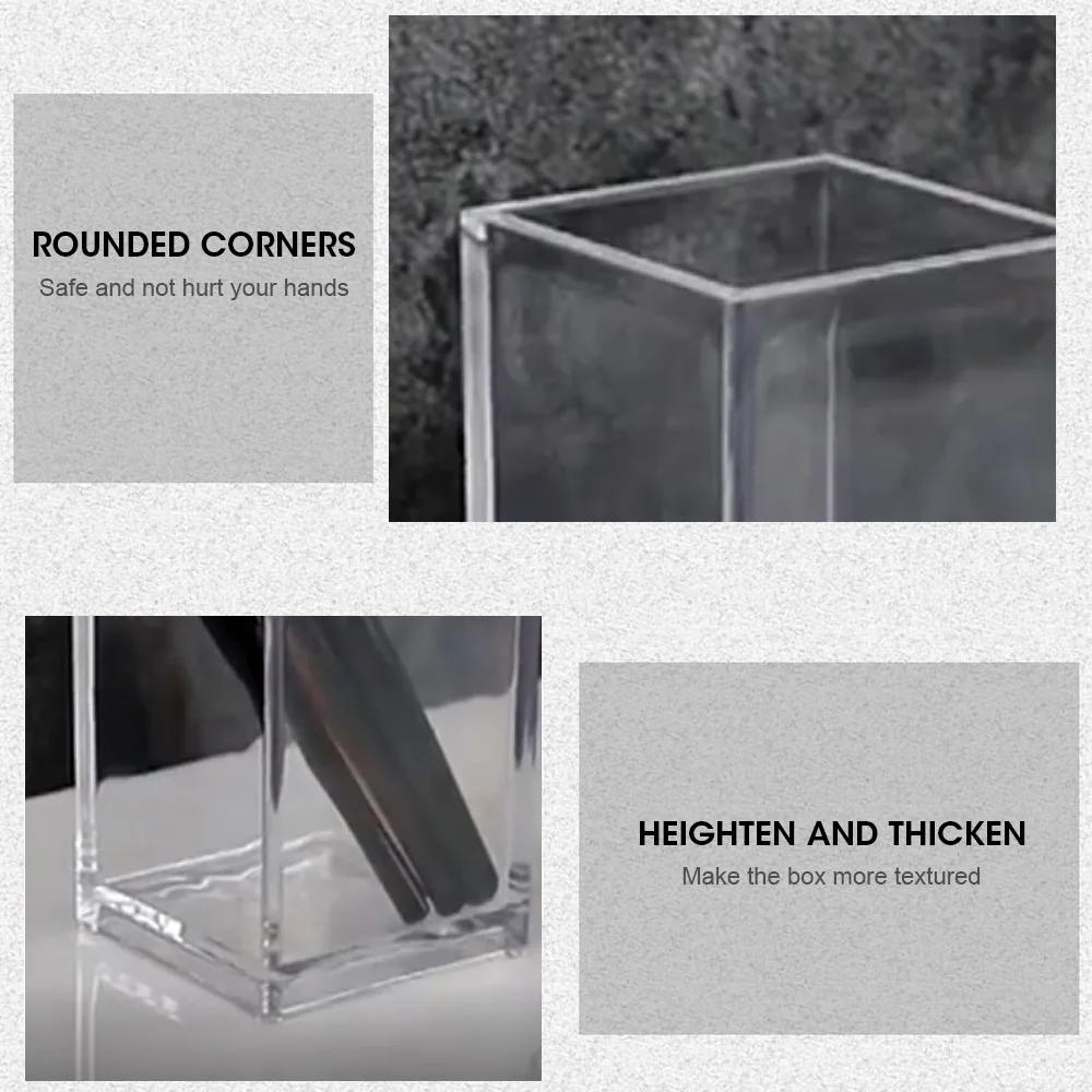 Makeup Makeup Brush Pot with Brushes Storage Acrylic Make Up Organizer for Cosmetics Holder Desk Cosmetic Storage
Makeup Makeup Brush Pot with Brushes Storage Acrylic Make Up Organizer for Cosmetics Holder Desk Cosmetic Storage