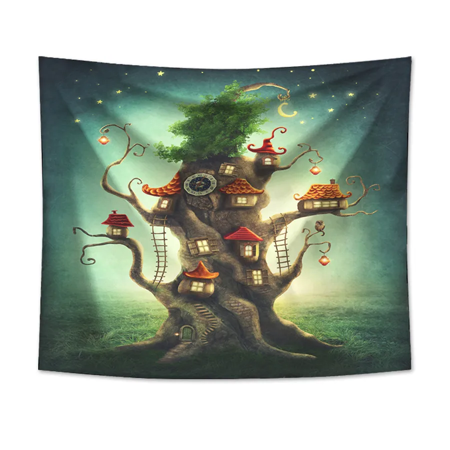 A Fairy Forest Tapestry Wall Hanging Sandy Beach Picnic Rug Camping Tent Sleeping Pad Home Decor Bedspread Sheet Wall Cloth
A Fairy Forest Tapestry Wall Hanging Sandy Beach Picnic Rug Camping Tent Sleeping Pad Home Decor Bedspread Sheet Wall Cloth