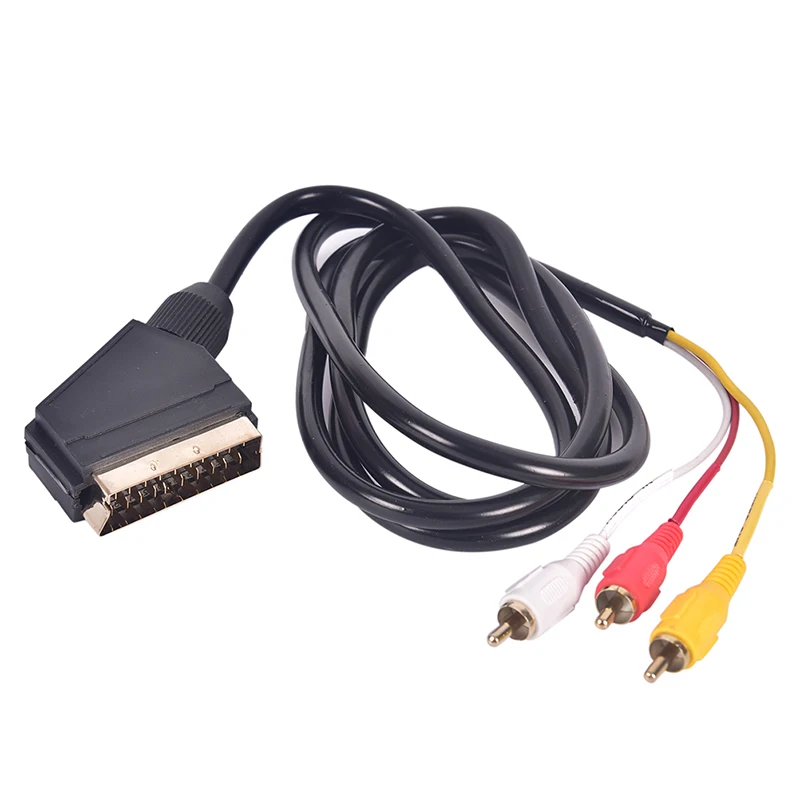 1.5m SCART TO 3RCA Broom Head Wire True Plating Golden Head Public TO Public Wire Audio Cable Patch Board Plug
1.5m SCART TO 3RCA Broom Head Wire True Plating Golden Head Public TO Public Wire Audio Cable Patch Board Plug