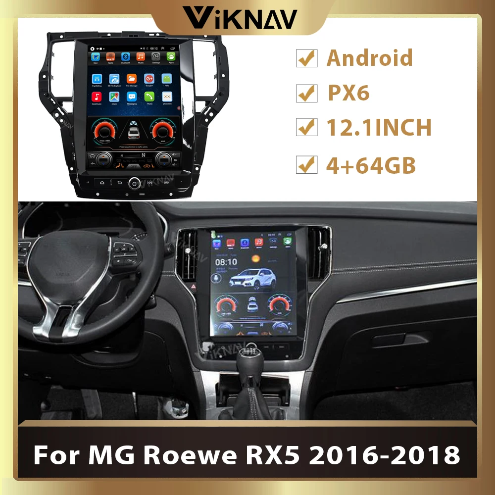 Автомагнитола на android с GPS-навигацией для MG Roewe RX5 2016 2017 2018, автомобильный мультимедийный плеер, магнитофон с вертикальным экраном
Автомагнитола на android с GPS-навигацией для MG Roewe RX5 2016 2017 2018, автомобильный мультимедийный плеер, магнитофон с вертикальным экраном