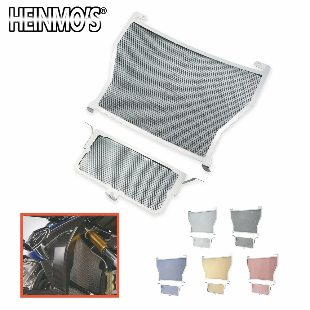 For S1000R S1000RR S1000XR HP4 Motorcycle Stainless Steel Racing Radiator and Oil Cooler Guard Protector Cover 2009-2017
For S1000R S1000RR S1000XR HP4 Motorcycle Stainless Steel Racing Radiator and Oil Cooler Guard Protector Cover 2009-2017