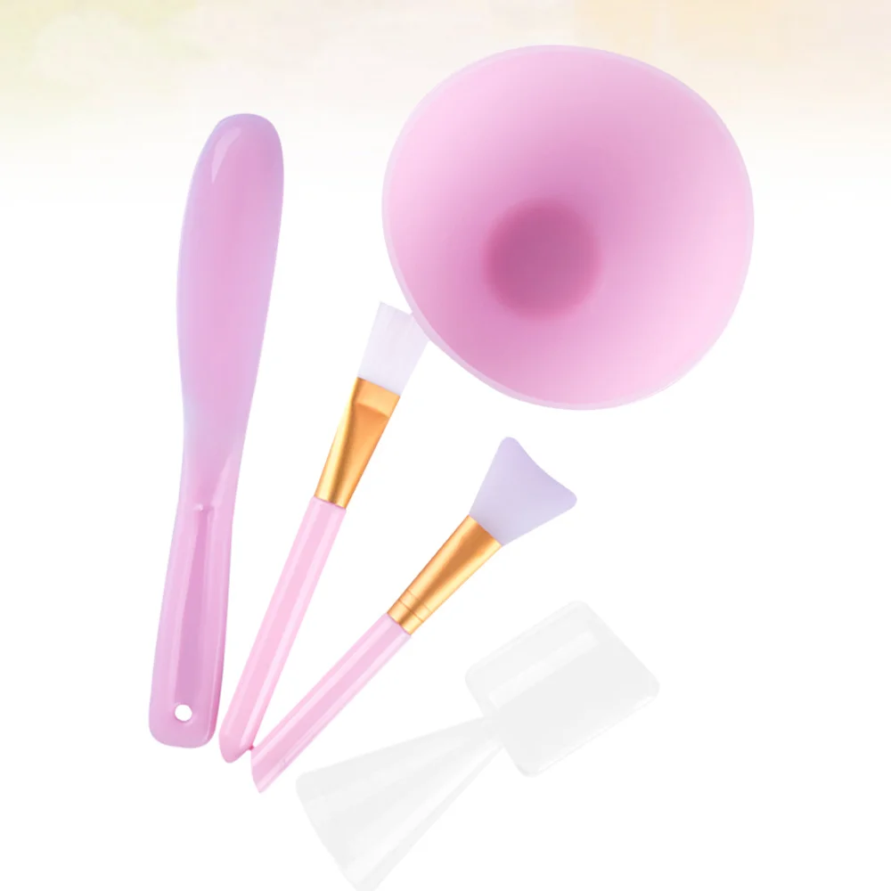 5pcs in 1 Set DIY Beauty Silicone Mask Bowl Reusable Makeup Tools Set with Handle for Woman Use(Green)
5pcs in 1 Set DIY Beauty Silicone Mask Bowl Reusable Makeup Tools Set with Handle for Woman Use(Green)