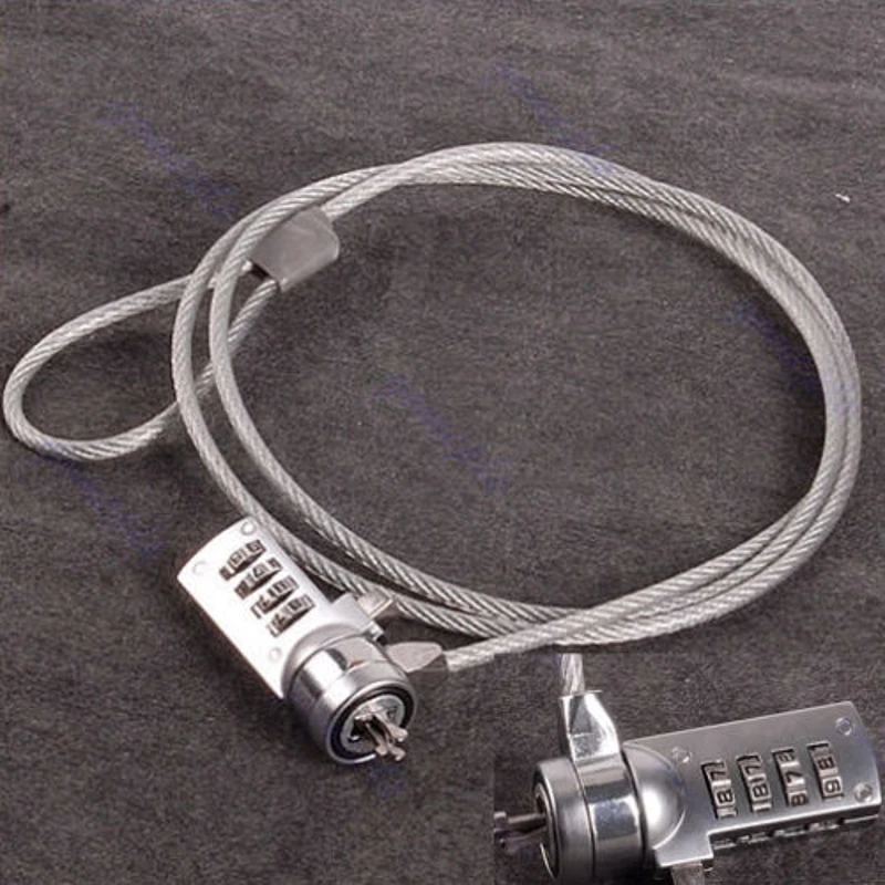 Newest Password 4 Digit Security Lock Anti-theft Chain For Notebook PC Laptop
Newest Password 4 Digit Security Lock Anti-theft Chain For Notebook PC Laptop