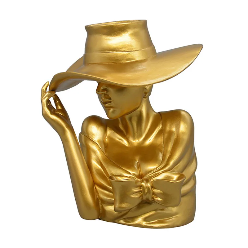 Modern Lady Sculpture Home Decoration Accessories Beautiful Girl Figure Flower Arrangement Living Room Desk Decoration Artware
Modern Lady Sculpture Home Decoration Accessories Beautiful Girl Figure Flower Arrangement Living Room Desk Decoration Artware