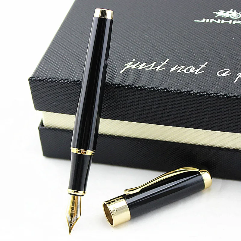 Jinhao 1200 Vintage Luxurious Calligraphy Fountain Pen Bent Nib Beautiful Ripple with Gold Clip, black Metal Carving Ink Pen
Jinhao 1200 Vintage Luxurious Calligraphy Fountain Pen Bent Nib Beautiful Ripple with Gold Clip, black Metal Carving Ink Pen
