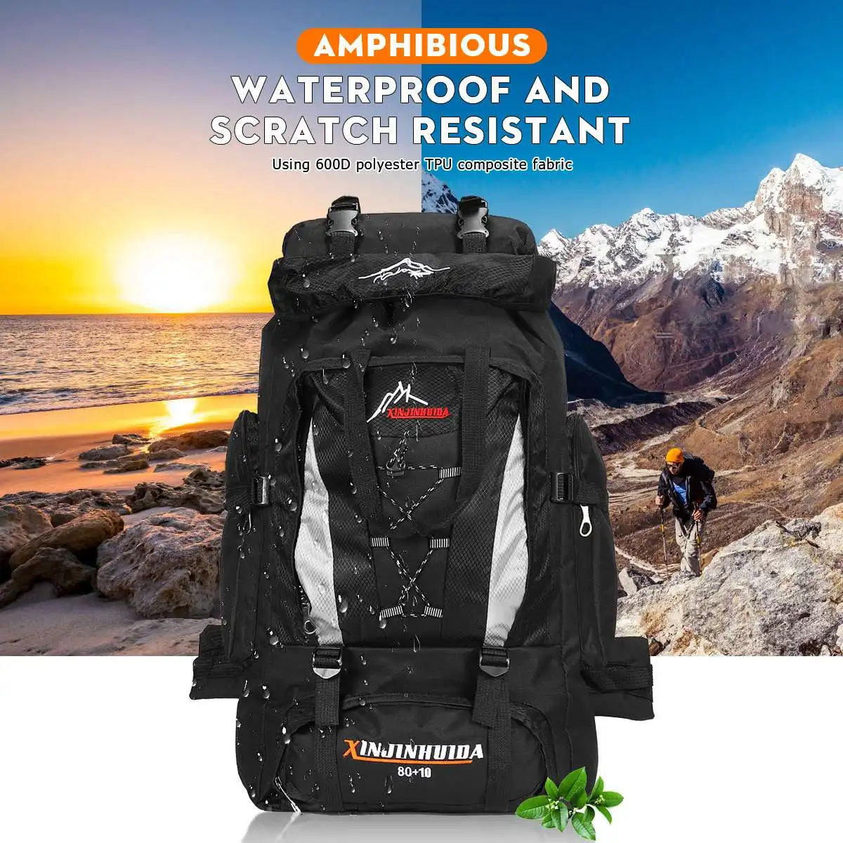 80L Camping Backpack Hiking Waterproof Trekking Bag Man/Woman Outdoor Travel Rucksack Cycling Daypacks Mountaineering Backpacks
80L Camping Backpack Hiking Waterproof Trekking Bag Man/Woman Outdoor Travel Rucksack Cycling Daypacks Mountaineering Backpacks