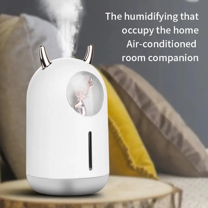 New Air Humidifier Cute Pet Mini USB Ultrasonic Essential Oil Diffuser Aromatherapy Mist Maker Purifier Night Light for Home Car
New Air Humidifier Cute Pet Mini USB Ultrasonic Essential Oil Diffuser Aromatherapy Mist Maker Purifier Night Light for Home Car