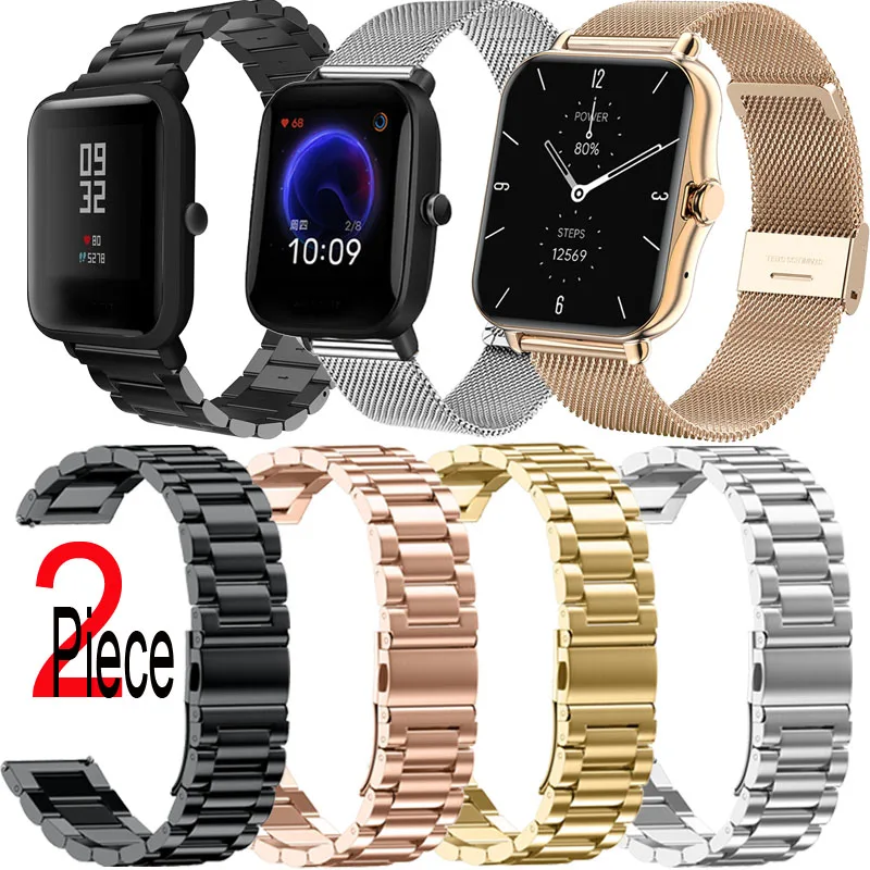Stainless Steel Band For Xiaomi Amazfit Bip U Pro Bracelet Watchband Smart Watch Strap Milanese Wristband For Amazfit GTS 2 Mini
Stainless Steel Band For Xiaomi Amazfit Bip U Pro Bracelet Watchband Smart Watch Strap Milanese Wristband For Amazfit GTS 2 Mini