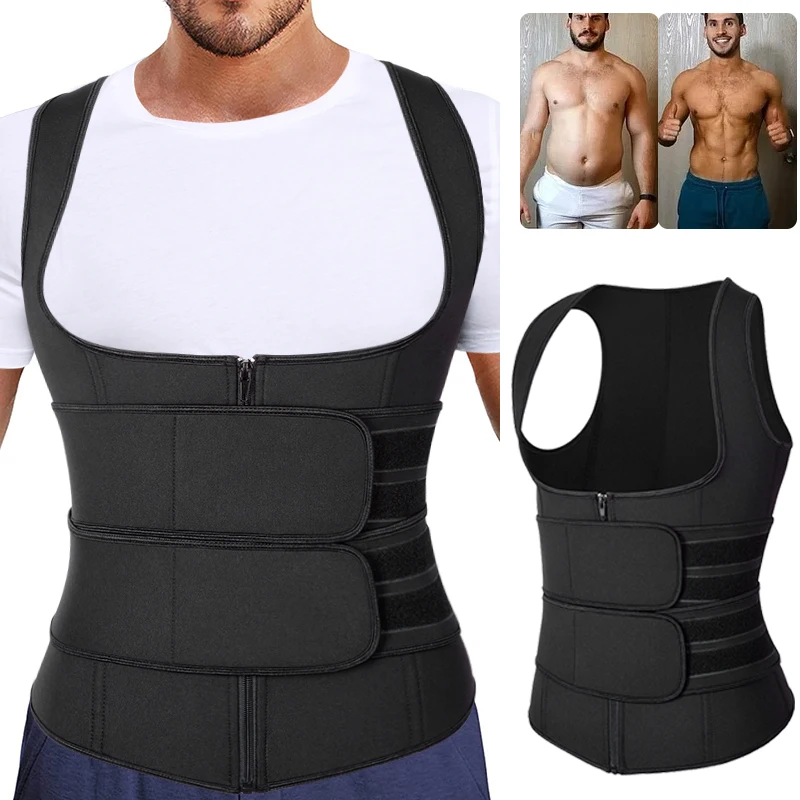 Men Compression Shirt Fitness Waist Traner Shapewear Slimming Body Shaper Vest Undershirt Weight Loss Tank Top Modeling Strap
Men Compression Shirt Fitness Waist Traner Shapewear Slimming Body Shaper Vest Undershirt Weight Loss Tank Top Modeling Strap