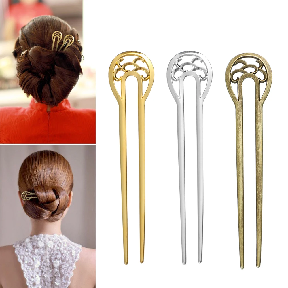 DAYFULI Styling U-shaped Alloy Fower Metal Hair Accessories Hairpin Girls Barrette Hair Pins Hair Jewelry Headdress
DAYFULI Styling U-shaped Alloy Fower Metal Hair Accessories Hairpin Girls Barrette Hair Pins Hair Jewelry Headdress