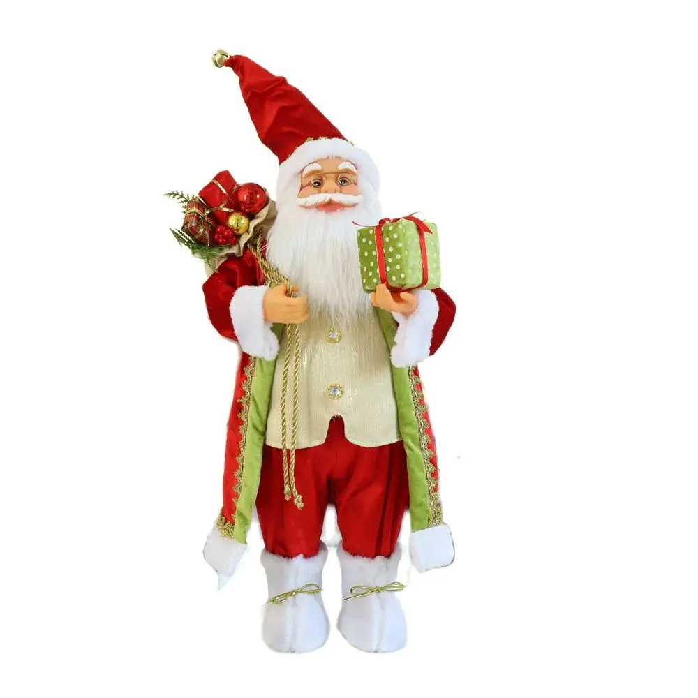 

Кукла деда мороза 30 см, рождественские украшения для дома, рождественские подарки для детей, украшения для окон, новый год 2022