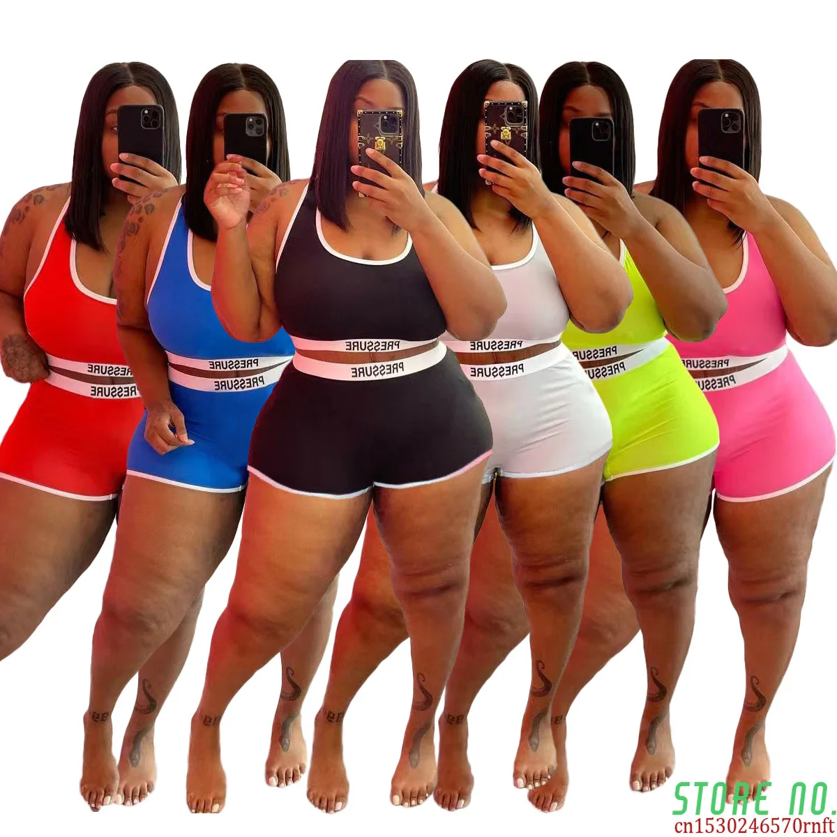 Two Piece Plus Size Sets Women Clothing Wholesale Sexy Shorts Sets Fashion Vest Short Leggings Casual Jogging Suits Dropshipping
Two Piece Plus Size Sets Women Clothing Wholesale Sexy Shorts Sets Fashion Vest Short Leggings Casual Jogging Suits Dropshipping
