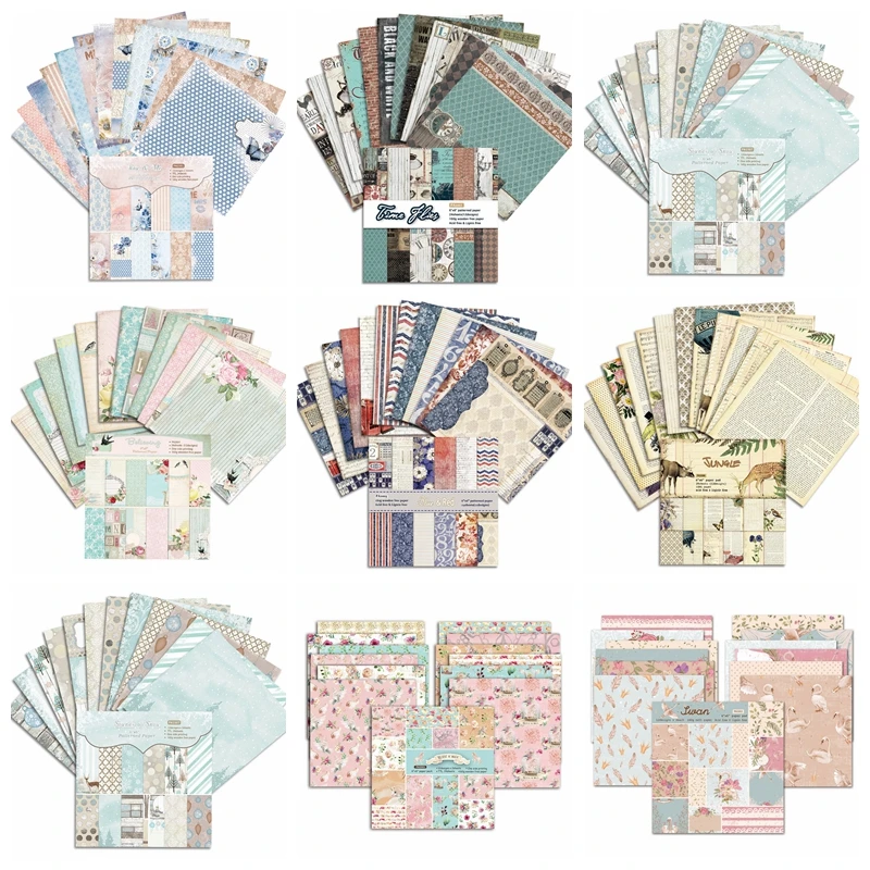 24pcs/set 6*6 inch Crafts Pattern Paper Pad Cardstocks For DIY Cards Making Handmade Craft Paper Craft Background pad
24pcs/set 6*6 inch Crafts Pattern Paper Pad Cardstocks For DIY Cards Making Handmade Craft Paper Craft Background pad