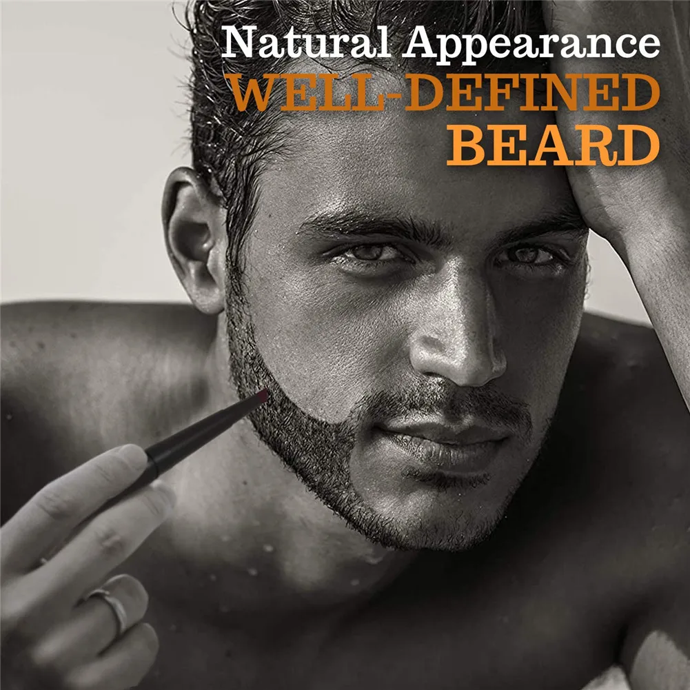 Beard Pen Barber Pencil and Brush Male Mustache Repair Shape Effective Enhance Facial Hair Waterproof Proof Sweat Proof
Beard Pen Barber Pencil and Brush Male Mustache Repair Shape Effective Enhance Facial Hair Waterproof Proof Sweat Proof