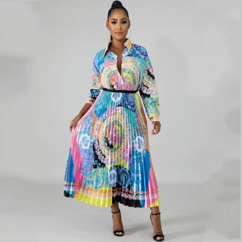 2 Pieces Set Sexy Autumn Fashion Women Sets 2020 Female Tops Floral Print Long Sleeve Shirt Elastic Waist Long Skirts
2 Pieces Set Sexy Autumn Fashion Women Sets 2020 Female Tops Floral Print Long Sleeve Shirt Elastic Waist Long Skirts