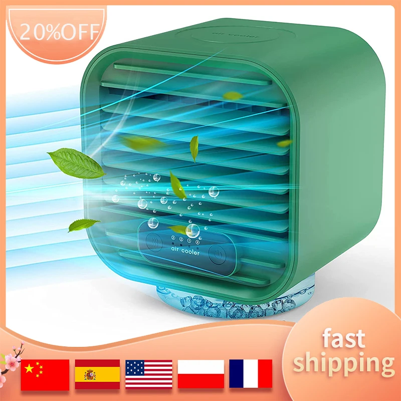 Portable Air Conditioner Fan Mini With 3 Speeds Quiet Air Cooler Fan Usb Small Desk Cooling Table Fan For Home Office Bedroom
Portable Air Conditioner Fan Mini With 3 Speeds Quiet Air Cooler Fan Usb Small Desk Cooling Table Fan For Home Office Bedroom