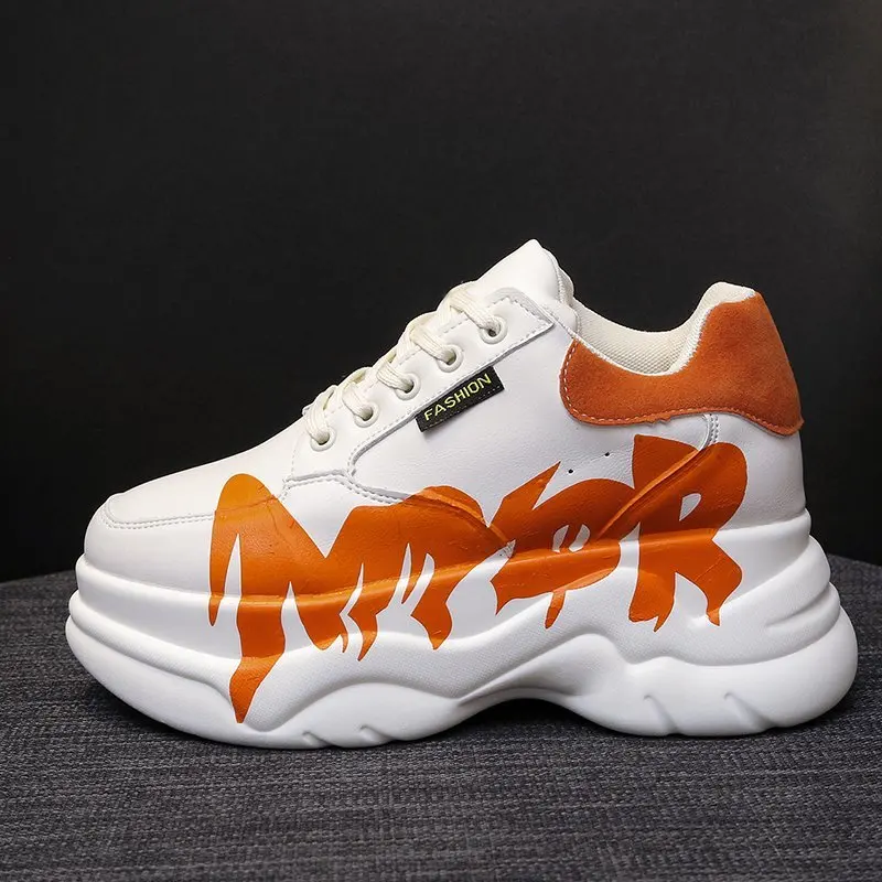 2021 Spring Women's Casual Sports High Platform Shoes All-match Comfortable Women's Chunky Sneakers Mesh Breathable Autumn Shoes
2021 Spring Women's Casual Sports High Platform Shoes All-match Comfortable Women's Chunky Sneakers Mesh Breathable Autumn Shoes