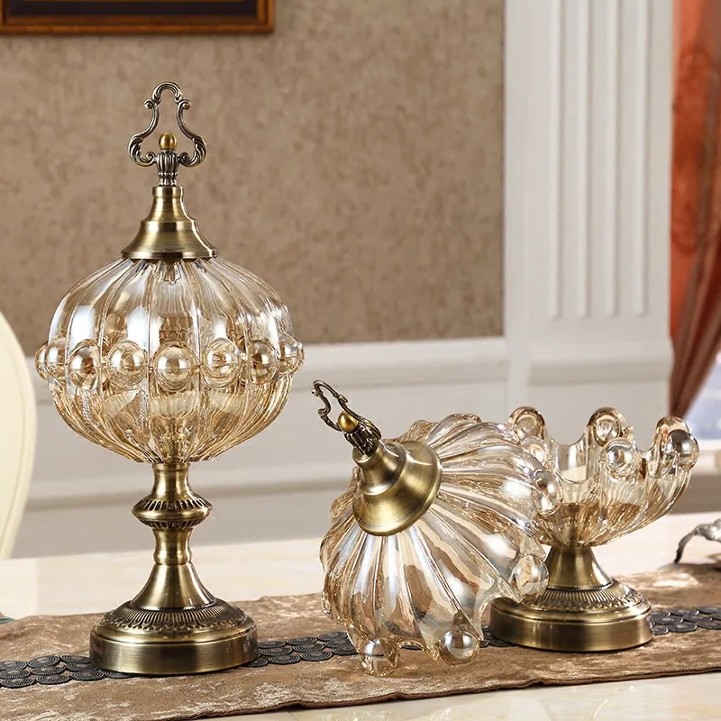 Glass Storage Jar with Lid Sweet Candy Plate Bowl Sugar Box Fruit Dish For Wedding Part Home Decoration
Glass Storage Jar with Lid Sweet Candy Plate Bowl Sugar Box Fruit Dish For Wedding Part Home Decoration