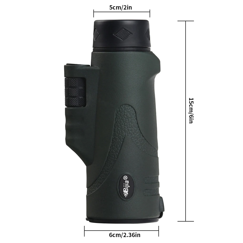 BIJIA 10x42 Zoom Monocular Telescope Waterproof Lens Low For Outdoor Hiking Hunting Birdwatching Single-tube Telescope Non-slip
BIJIA 10x42 Zoom Monocular Telescope Waterproof Lens Low For Outdoor Hiking Hunting Birdwatching Single-tube Telescope Non-slip