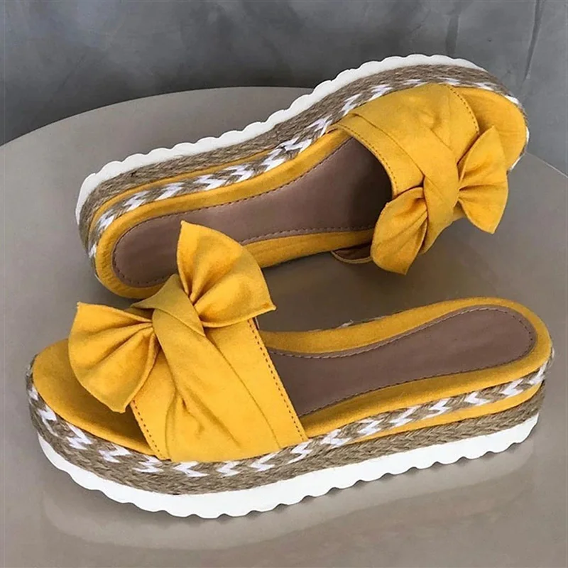 Women Sandals Bow-knot Summer Shoes Women Platform Sandals Slip On Wedges Shoes Women Heels Sandals Plus Size Women Flip Flops
Women Sandals Bow-knot Summer Shoes Women Platform Sandals Slip On Wedges Shoes Women Heels Sandals Plus Size Women Flip Flops