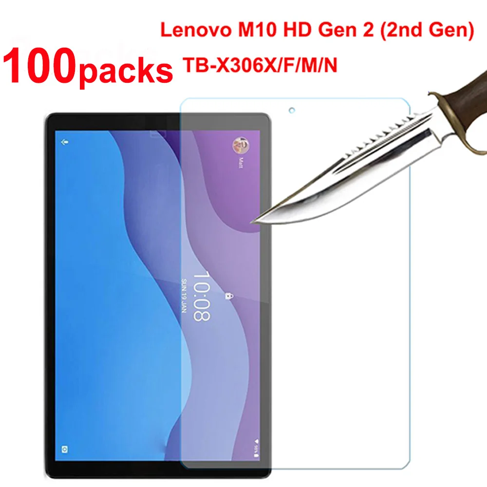 100PCS Tempered Glass for Lenovo Tab M10 HD Gen 2 (2nd Generation) TB-X306F TB-X306X TB-X306M/N 10.1 inch Screen Protector Glass
100PCS Tempered Glass for Lenovo Tab M10 HD Gen 2 (2nd Generation) TB-X306F TB-X306X TB-X306M/N 10.1 inch Screen Protector Glass