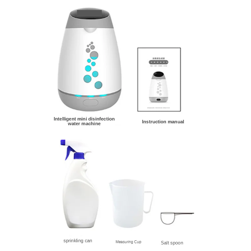 Portable Household Disinfection Water Making Machine Sodium Hypochlorite Generator Disinfectant machine Indoor sterilization
Portable Household Disinfection Water Making Machine Sodium Hypochlorite Generator Disinfectant machine Indoor sterilization