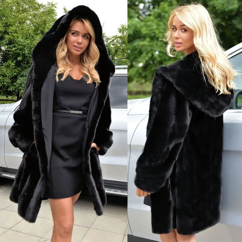 New coat Korean style thick cotton-padded jacket women's mid-length slim-fit mink imitation fur coat Y1066
New coat Korean style thick cotton-padded jacket women's mid-length slim-fit mink imitation fur coat Y1066