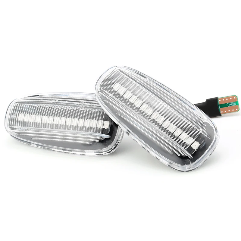 2Pcs Car Side Fender Marker Lights For Opel Zafira A 1999-2005 LED Dynamic Turn Signal Lamps Blinker For Opel Astra G 1998-2009
2Pcs Car Side Fender Marker Lights For Opel Zafira A 1999-2005 LED Dynamic Turn Signal Lamps Blinker For Opel Astra G 1998-2009