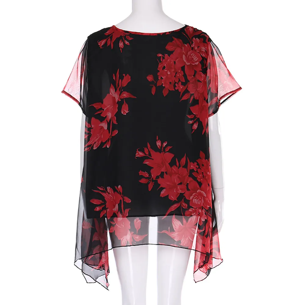 New 2021 Summer Tops Short Sleeve Shirts Loose Casual Blouse Chiffon Shirts Women Elegant Crop Top Blouses Tops Mujer
New 2021 Summer Tops Short Sleeve Shirts Loose Casual Blouse Chiffon Shirts Women Elegant Crop Top Blouses Tops Mujer