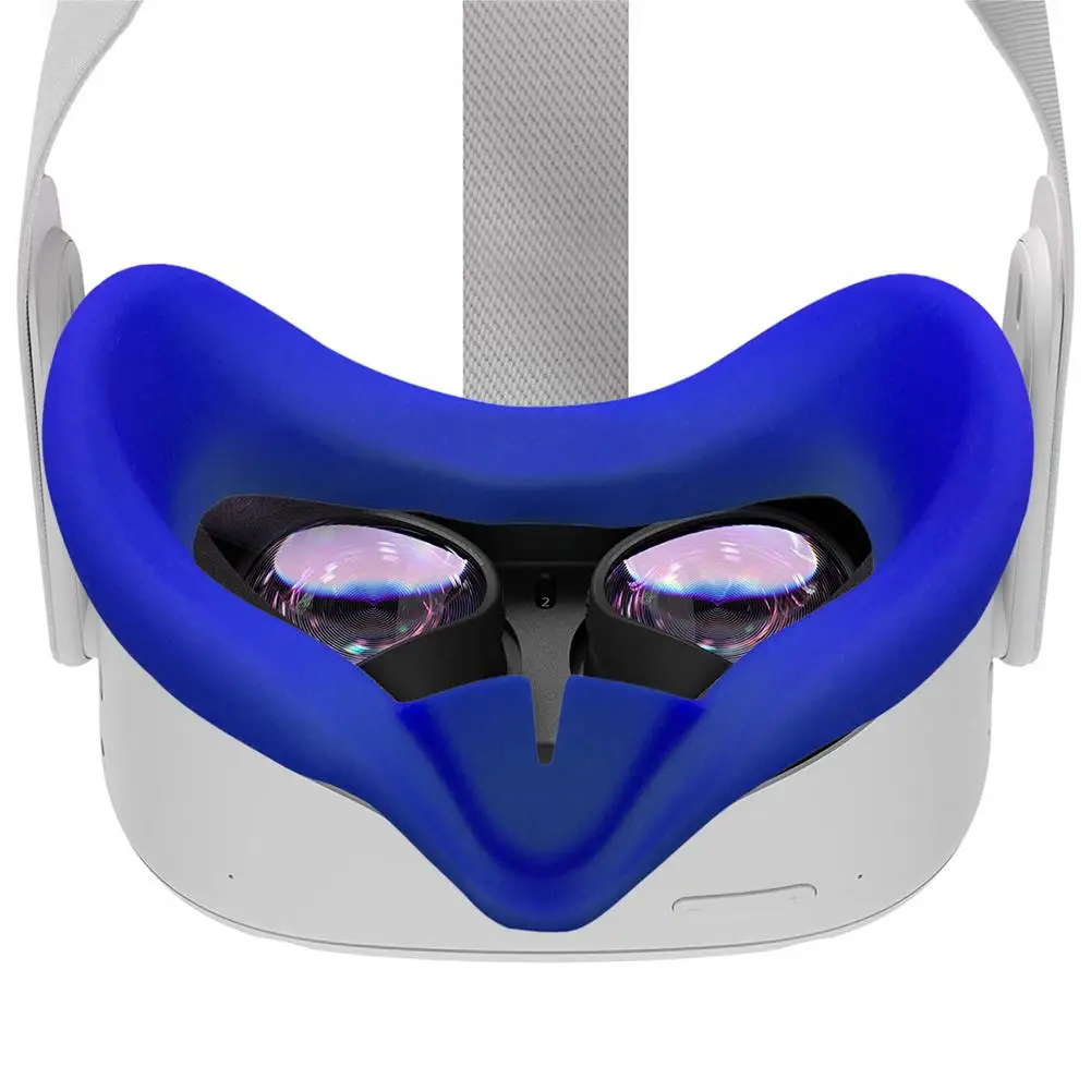 Silicone Face Cover For Oculus Quest 2 VR Anti-Sweat Prevent Light Leakage Washable Eye Pad Cap Premium Protective Accessories
Silicone Face Cover For Oculus Quest 2 VR Anti-Sweat Prevent Light Leakage Washable Eye Pad Cap Premium Protective Accessories