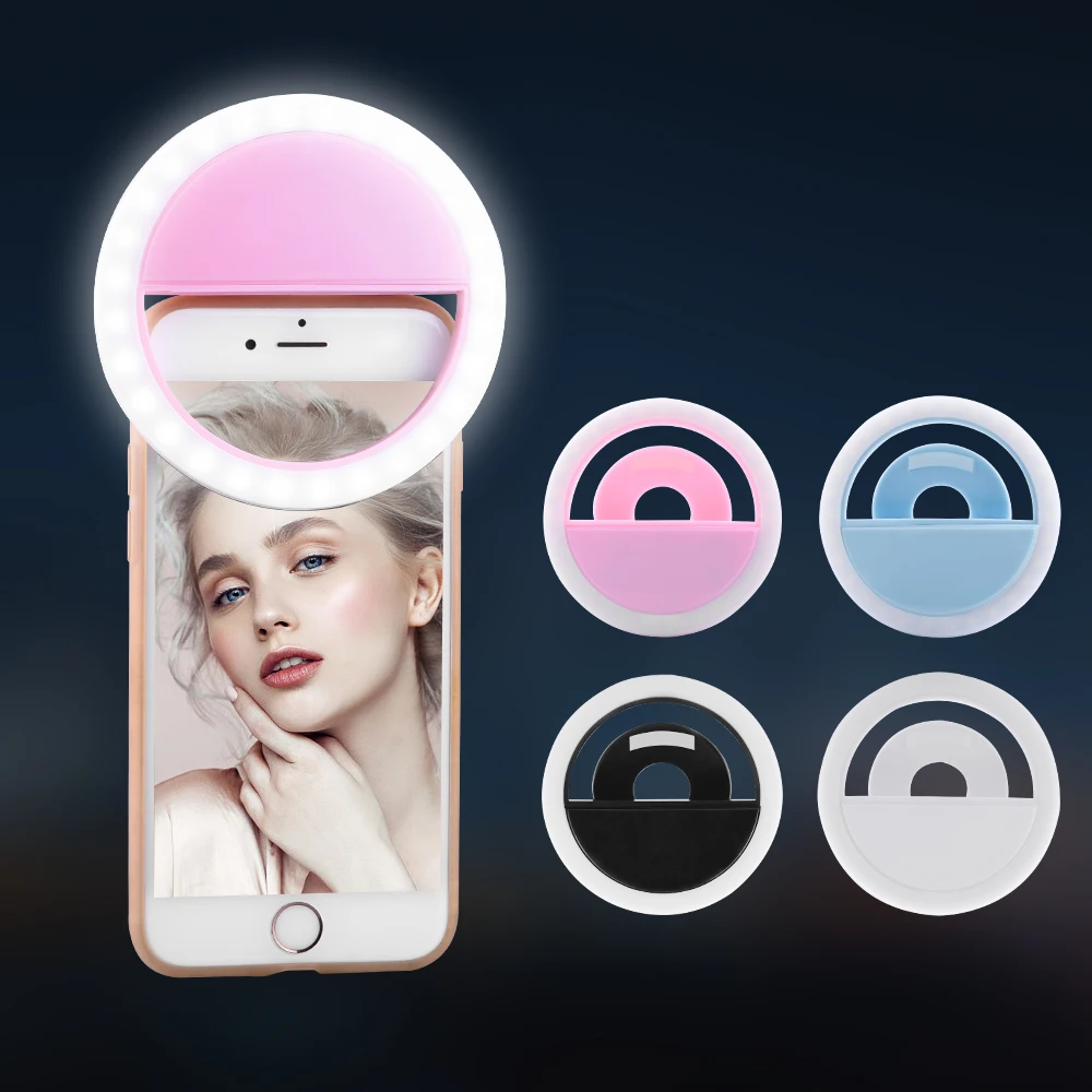 Universal Selfie Led Luminous Flash Ring Light For Phone/Laptop/PC Clip Portable Lampe Telephone Lens Photography
Universal Selfie Led Luminous Flash Ring Light For Phone/Laptop/PC Clip Portable Lampe Telephone Lens Photography