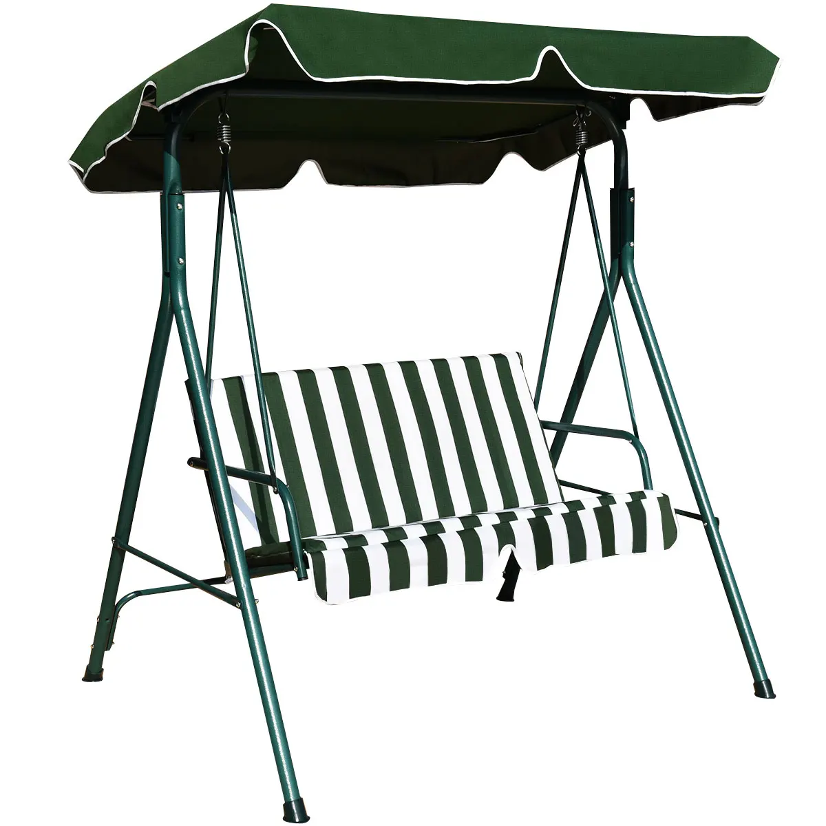 Costway Loveseat Patio Canopy Swing Glider Hammock Cushioned Steel Frame Outdoor Green OP70493GN
Costway Loveseat Patio Canopy Swing Glider Hammock Cushioned Steel Frame Outdoor Green OP70493GN