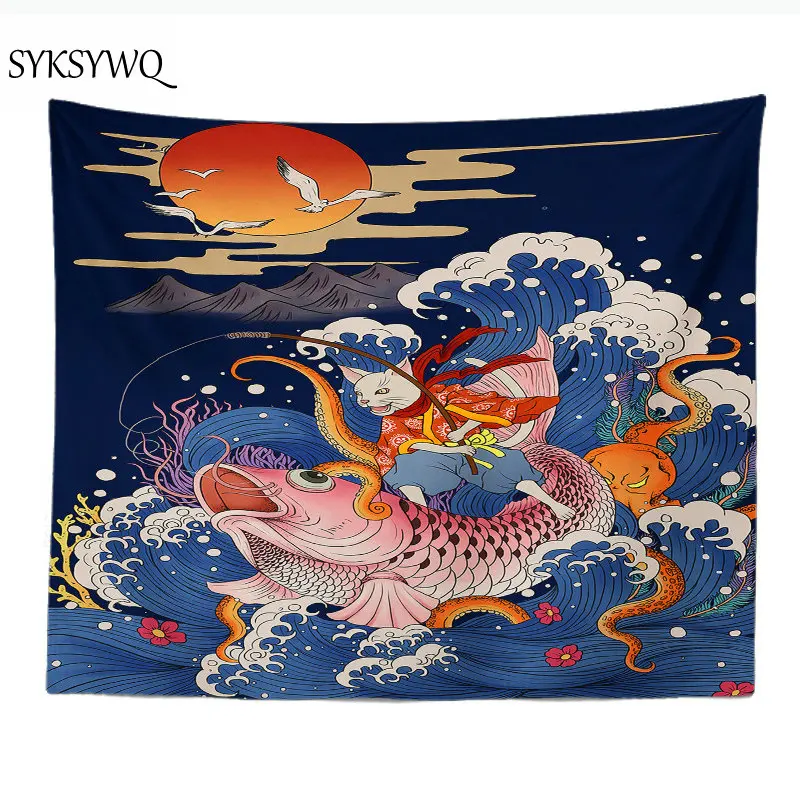 Японский гобелен wandkleed настенный подвесной serviette plage Новое поступление полиэфирная ткань настенное одеяло 
Японский гобелен wandkleed настенный подвесной serviette plage Новое поступление полиэфирная ткань настенное одеяло