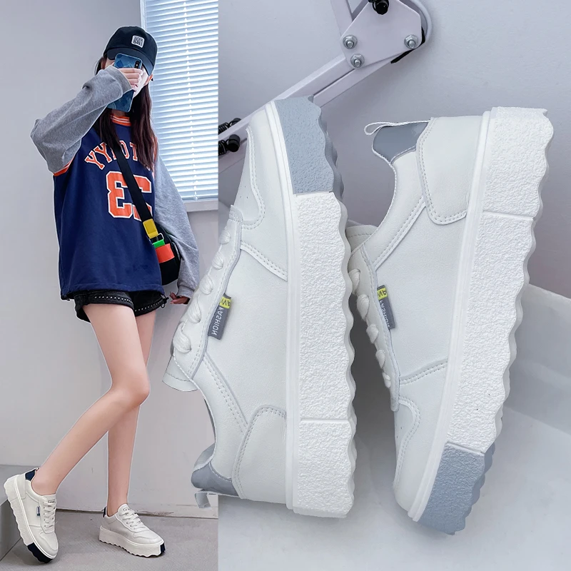 2021 autumn new women's shoes lightweight thick-soled sponge cake casual shoes leather single shoes spring and autumn shoes
2021 autumn new women's shoes lightweight thick-soled sponge cake casual shoes leather single shoes spring and autumn shoes
