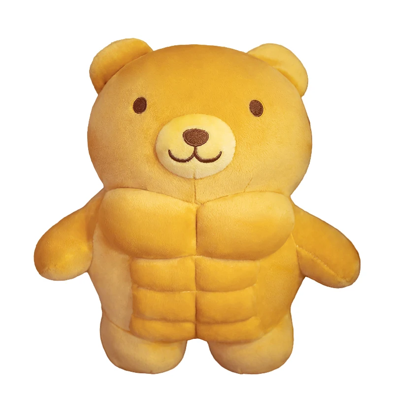 1pc 30cm Cute Muscle Bear Lion Pig Plush Toys Funny Big Muscles Animal Pillow Stuffed Soft Toy Boyfriend Pillow Girlfriend Gift
1pc 30cm Cute Muscle Bear Lion Pig Plush Toys Funny Big Muscles Animal Pillow Stuffed Soft Toy Boyfriend Pillow Girlfriend Gift