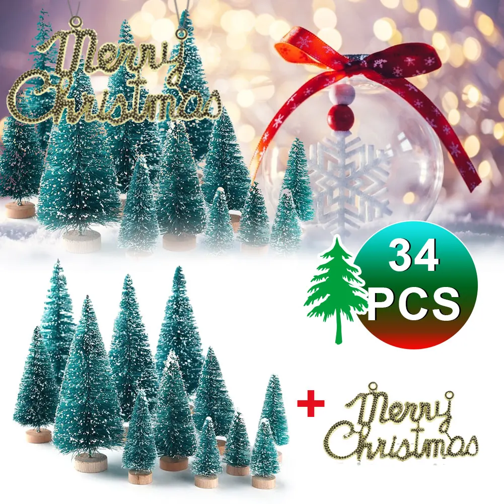 34 Pcs Mini Christmas Tree Snow Frost Small Pine Tree DIY Craft Desktop Decoration Christmas Ornaments Tree Decorations DROPSHIP
34 Pcs Mini Christmas Tree Snow Frost Small Pine Tree DIY Craft Desktop Decoration Christmas Ornaments Tree Decorations DROPSHIP