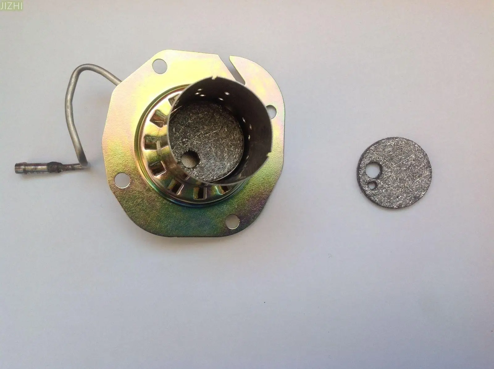 Silver Double 3.3cm/1.3" Diameter Hole 0.3cm/0.12" Thick Combustion Gauze For Webasto Air Top 2000ST Heater Burner Screen
Silver Double 3.3cm/1.3" Diameter Hole 0.3cm/0.12" Thick Combustion Gauze For Webasto Air Top 2000ST Heater Burner Screen