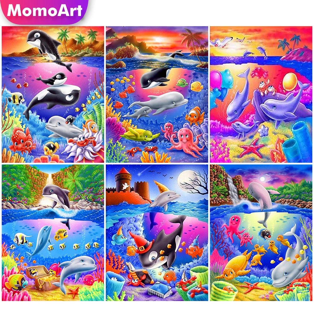 MomoArt Diamond Mosaic Dolphin Animal Full Drill Square Diamond Embroidery Sea Cross Stitch Kits Mosaic Cartoon 5D DIY Wall Art
MomoArt Diamond Mosaic Dolphin Animal Full Drill Square Diamond Embroidery Sea Cross Stitch Kits Mosaic Cartoon 5D DIY Wall Art
